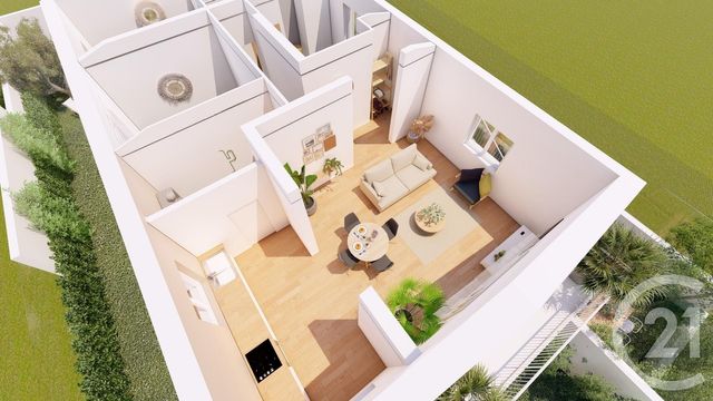 Appartement F4 à vendre - 4 pièces - 85.0 m2 - BRIGNOLES - 83 - PROVENCE-ALPES-COTE-D-AZUR - Century 21 Agence Vaubelle