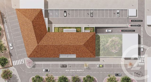 Appartement F2 à vendre - 2 pièces - 43.44 m2 - BRIGNOLES - 83 - PROVENCE-ALPES-COTE-D-AZUR - Century 21 Agence Vaubelle